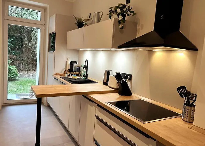 Soul-apartment Terrasse Privat-parkplatz Boxspringbett 55zoll Tv Wlan Apartamento *